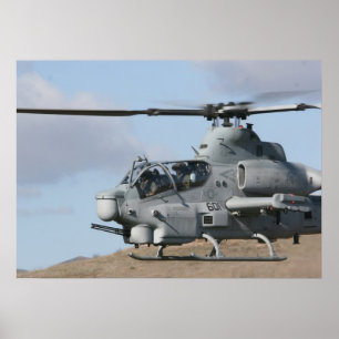 AH-1Z Viper Attack Helikopter Poster