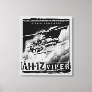 AH-1Z Viper Canvas Afdruk