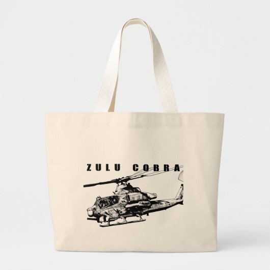 AH-1Z Viper Grote Tote Bag (Voorkant)