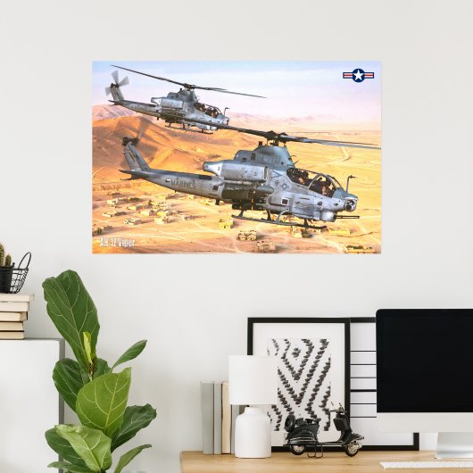 AH-1Z VIPER POSTER (Thuiskantoor)