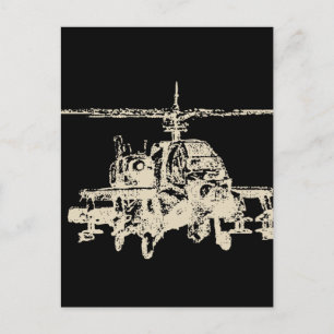 AH-64 Apache Briefkaart