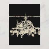 AH-64 Apache Briefkaart (Voorkant)
