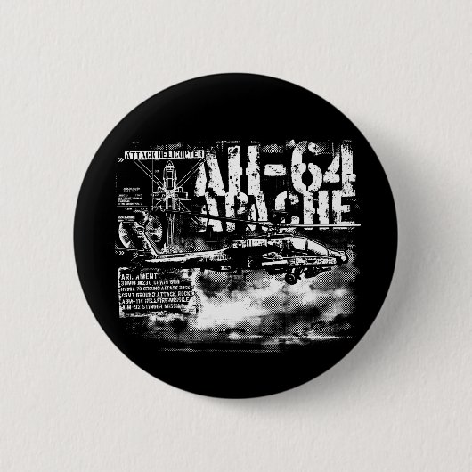 AH-64 Apache Button (Voorkant)