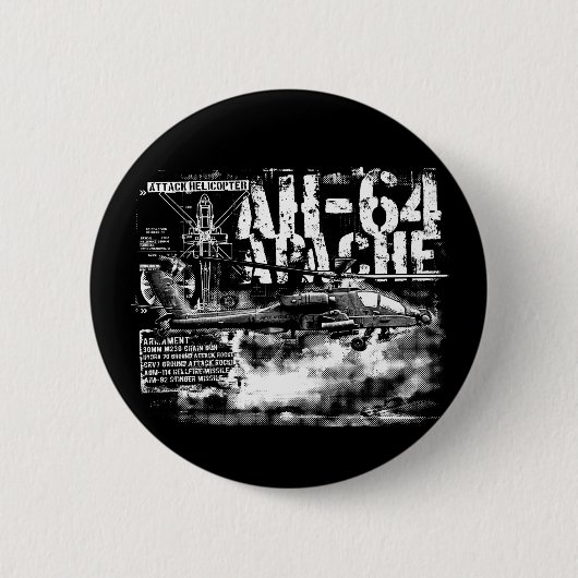 AH-64 Apache Button (Voorkant)