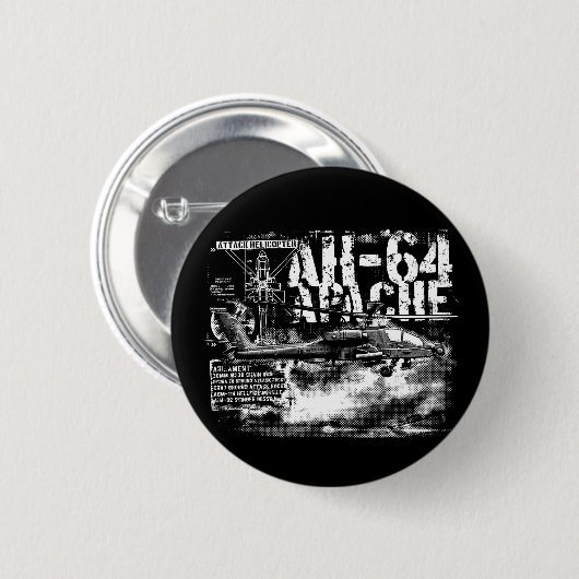 AH-64 Apache Button (Voorkant /achterkant)