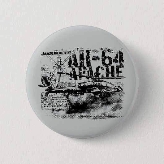 AH-64 Apache Button (Voorkant)