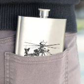 AH 64 Apache-helikopter Flacon (Voorbeeld)