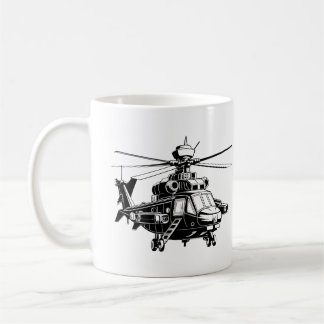 AH 64 Apache-helikopter Koffiemok