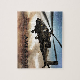 AH-64 Apache Helikopter Legpuzzel