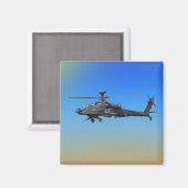 AH-64 Apache Helikopter Magneet (Voorkant / Achterkant)