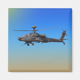 AH-64 Apache Helikopter Magneet