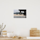 AH-64 Apache Helikopter Poster (Keuken)