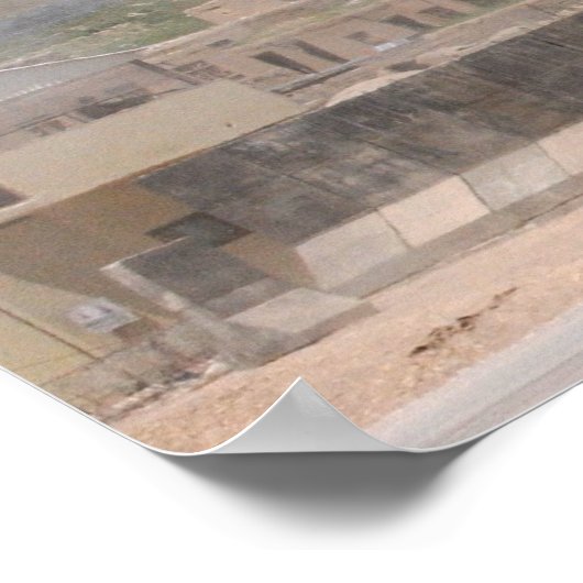 AH-64 Apache Helikopter Poster (Hoek)