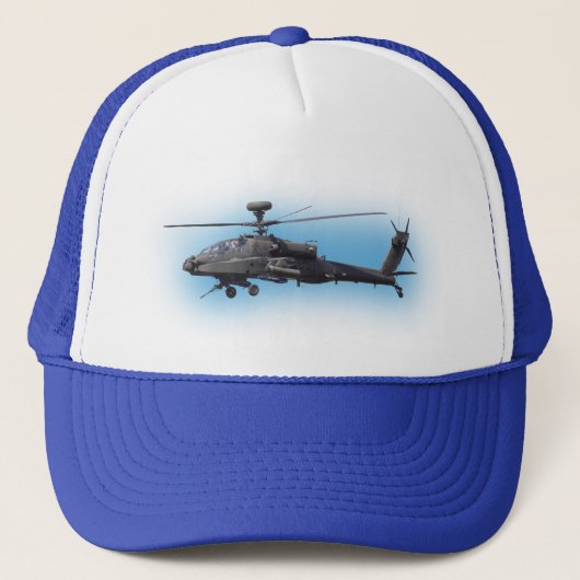 AH-64 Apache Helikopter Trucker Pet (Voorkant)