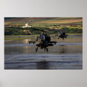 AH-64 Apache-helikopters Poster (Voorkant)
