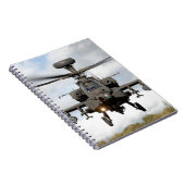 ah 64 apache longbow helikopter militair notitieboek (Rechterzijde)