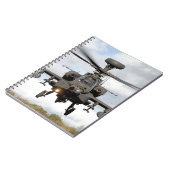 ah 64 apache longbow helikopter militair notitieboek (Linkerzijde)