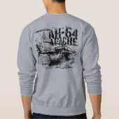 AH-64 Apache Mannen Basic Sweatshirt (Achterkant)