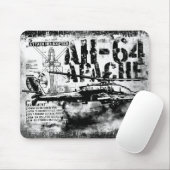 AH-64 Apache Mousepad Muismat (Met muis)