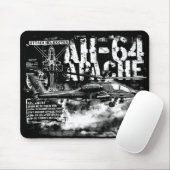 AH-64 Apache Mousepad Muismat (Met muis)