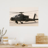 AH-64 Apache Poster (Keuken)