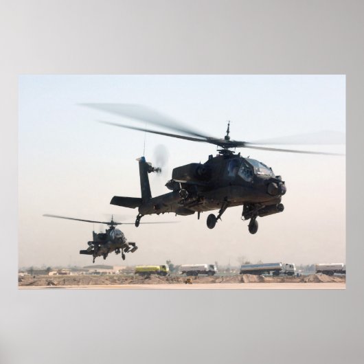AH-64 Apache Poster (Voorkant)