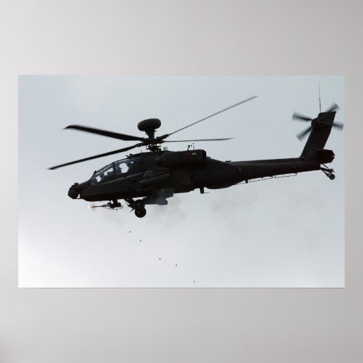 AH-64 Apache Poster (Voorkant)