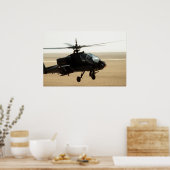 AH-64 Apache Poster (Keuken)