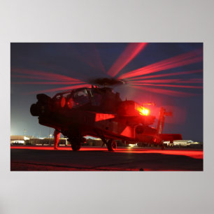 AH-64 Apache Poster