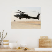 AH-64 Apache Poster (Keuken)
