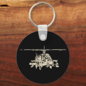 AH-64 Apache Sleutelhanger (Voorkant)