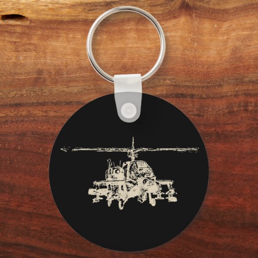 AH-64 Apache Sleutelhanger (Voorkant)