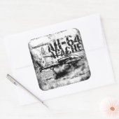AH-64 Apache Square Stickers (Envelop)