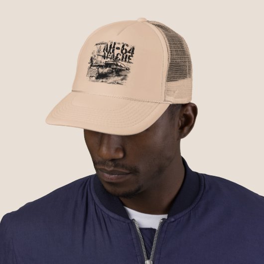 AH-64 Apache Trucker Hat Pet (In situ)