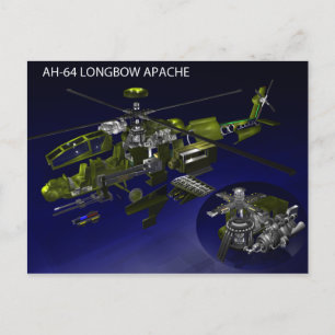 AH-64 Briefkaart van Longboogschaar