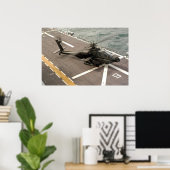 Ah-64 Helikopter Apache Poster (Thuiskantoor)