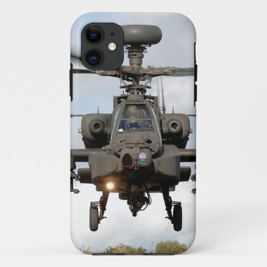ah 64 militaire apachegrote handboog helocopter Case-Mate iPhone case (Achterkant)