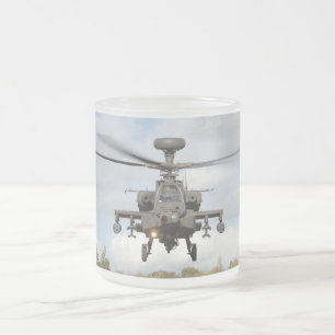 ah 64 militaire apachegrote handboog helocopter matglas koffiemok