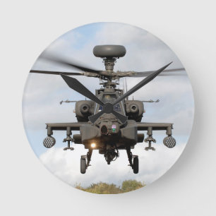 ah 64 militaire apachegrote handboog helocopter ronde klok