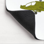 AH-64D-aanvalshelikopter Muismat (Hoek)