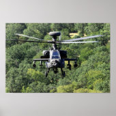 AH-64D Apache Helikopter Poster (Voorkant)