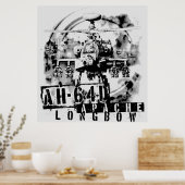 AH-64D Apache Longbow Poster (Keuken)