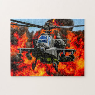 AH-64E APACHE GUARDIAN (11 x 14 INCH) Legpuzzel
