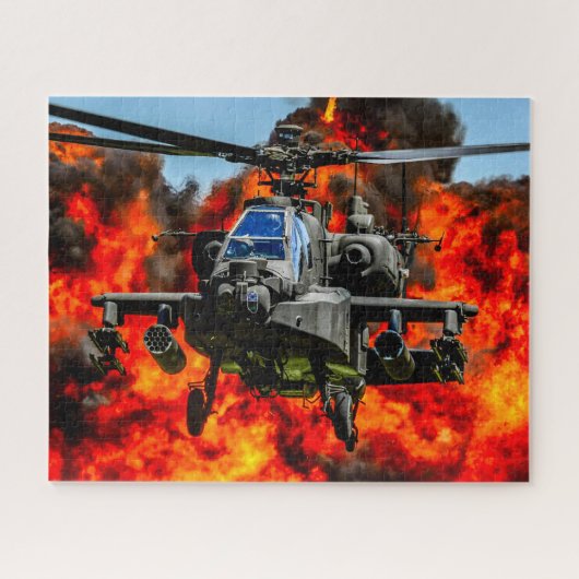 AH-64E APACHE GUARDIAN (16 x 20 INCH) Legpuzzel (Horizontaal)