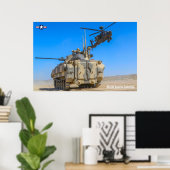 AH-64E APACHE GUARDIAN POSTER (Thuiskantoor)
