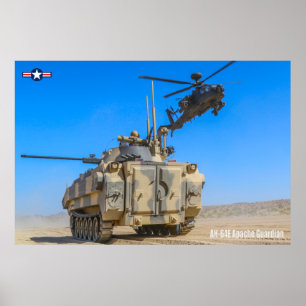 AH-64E APACHE GUARDIAN POSTER