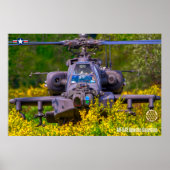 AH-64E APACHE GUARDIAN POSTER (Voorkant)