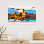 AH-64E APACHE GUARDIAN POSTER (Keuken)