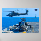 AH-64E APACHE GUARDIAN POSTER (Voorkant)