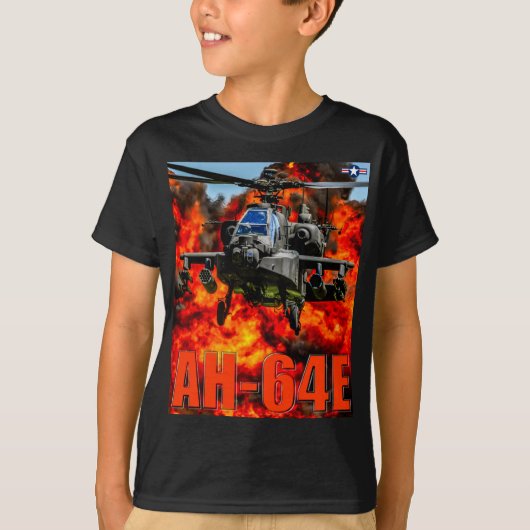 AH-64E APACHE GUARDIAN T-SHIRT (Voorkant)